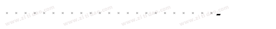 VeroneseMediumCondensed字体转换