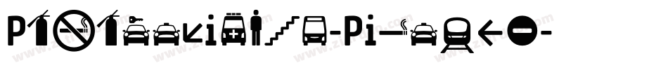 PedestriaMVB-PictTwo字体转换