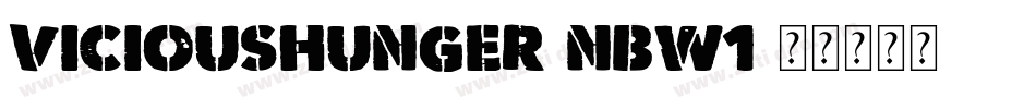 ViciousHunger-nBW1字体转换