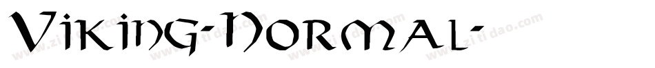 Viking-Normal字体转换