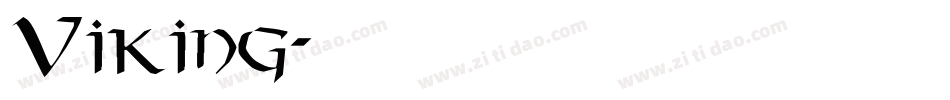 Viking字体转换