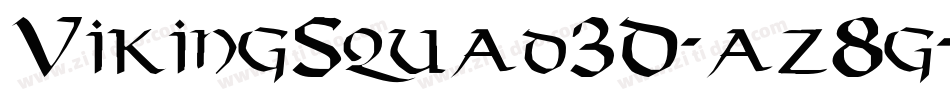 VikingSquad3D-az8g字体转换