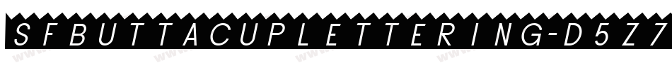 SfButtacupLettering-d5z7字体转换 SfButtacupLettering-d5z7字体转换