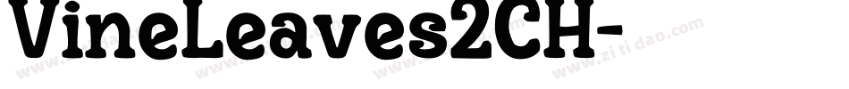 VineLeaves2CH字体转换