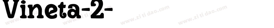 Vineta-2字体转换