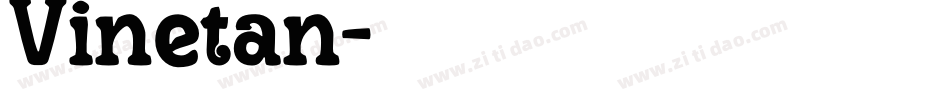 Vinetan字体转换