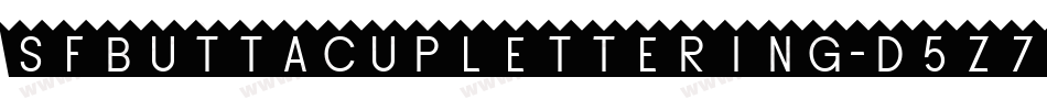 SfButtacupLettering-d5z7字体转换 SfButtacupLettering-d5z7字体转换