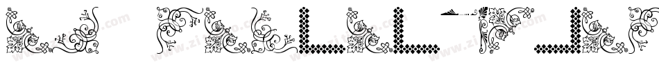 VintageDecorativeCorners10-Be0l字体转换
