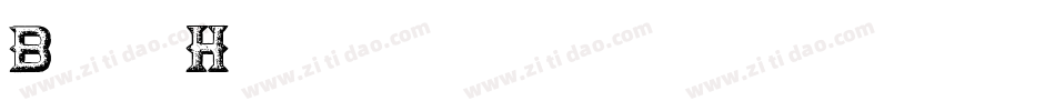 Billys_Hand字体转换