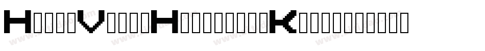 HyperViperHalftone-K77al字体转换