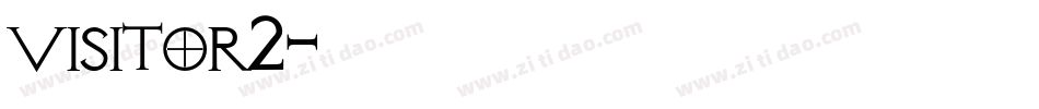 visitor2字体转换