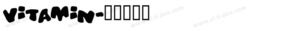 VITAMIN字体转换