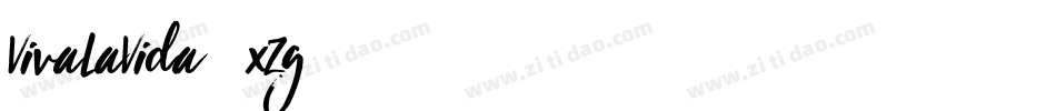 VivaLaVida-xZg0字体转换