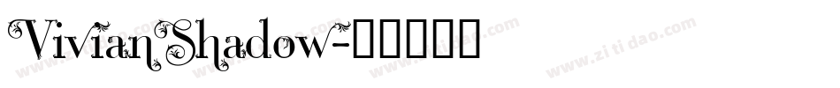 VivianShadow字体转换
