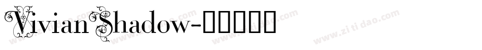 VivianShadow字体转换