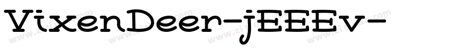 VixenDeer-jEEEv字体转换
