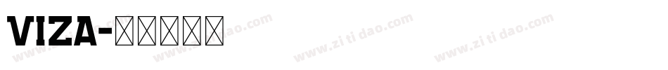 Viza字体转换
