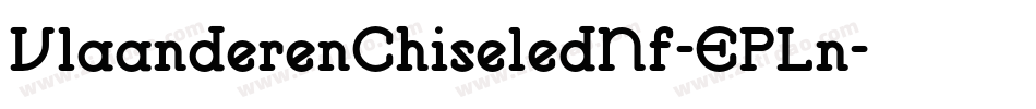 VlaanderenChiseledNf-EPLn字体转换