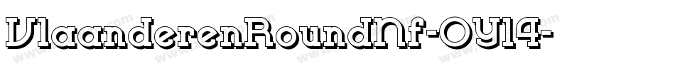 VlaanderenRoundNf-OY14字体转换