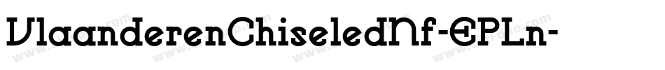 VlaanderenChiseledNf-EPLn字体转换