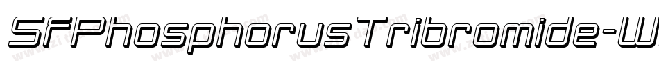 SfPhosphorusTribromide-WV24字体转换 SfPhosphorusTribromide-WV24字体转换