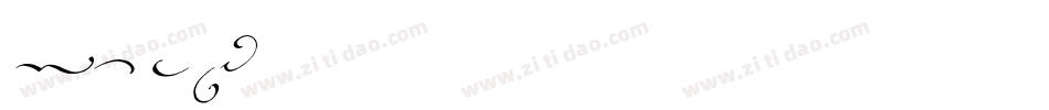 VolutaScript字体转换