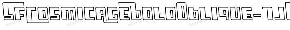 SfCosmicAgeBoldOblique-7jV4字体转换 SfCosmicAgeBoldOblique-7jV4字体转换