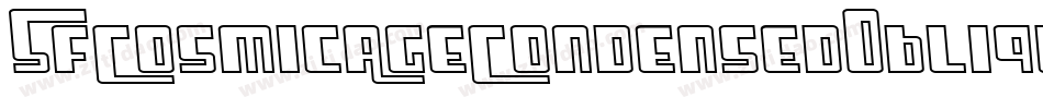 SfCosmicAgeCondensedOblique-PZw7字体转换 SfCosmicAgeCondensedOblique-PZw7字体转换
