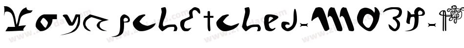 VoynichEtched-M03J字体转换