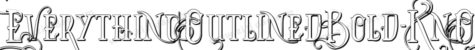 EverythingOutlinedBold-KnOD字体转换