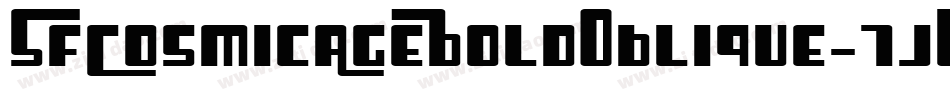 SfCosmicAgeBoldOblique-7jV4字体转换 SfCosmicAgeBoldOblique-7jV4字体转换