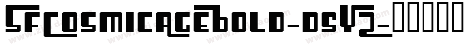 SfCosmicAgeBold-d5YZ字体转换 SfCosmicAgeBold-d5YZ字体转换