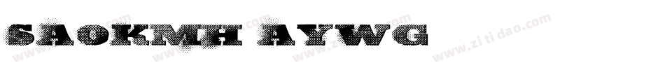 SA0kmh-aYWg字体转换