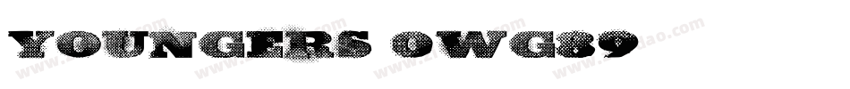 Youngers-0Wg89字体转换