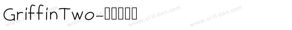 GriffinTwo字体转换