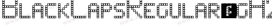 BlackCapsRegular-wgA2字体转换