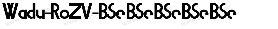 Wadu-RoZV字体转换