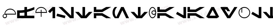 SfDistantGalaxyAltoutlineItalic-ZJDZ字体转换