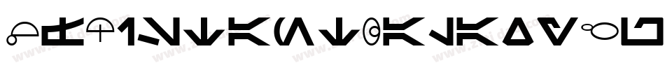 SfDistantGalaxyOutlineItalic-4yA4字体转换