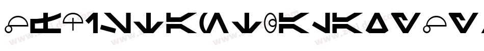 SfDistantGalaxySymbols-aylE字体转换