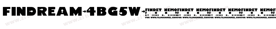 Findream-4Bg5W字体转换