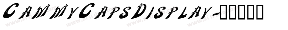 CammyCapsDisplay字体转换