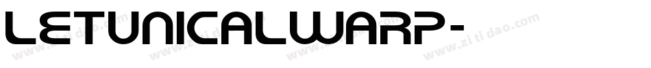 LetunicalWarp字体转换