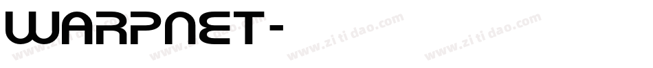 Warpnet字体转换