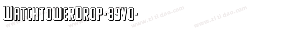 WatchtowerDrop-89v0字体转换