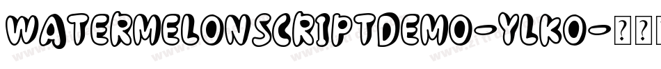WatermelonScriptDemo-YLKO字体转换