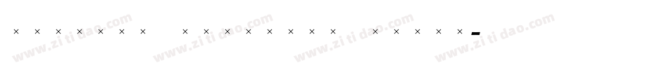 WaverlyExtraBoldItalic字体转换