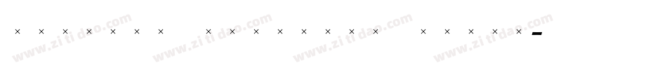 WaverlyExtraBoldItalic字体转换