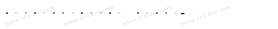 WaverlyMediumItalic字体转换