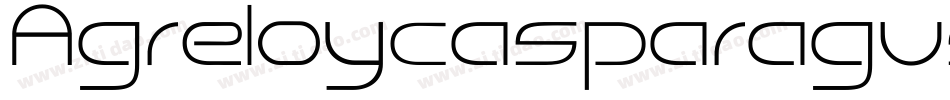 Agreloycasparagus-Rp9We字体转换